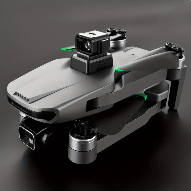 s155 2 7k optical flow dual camera gps high precision positioning drone 5g repeater brushless motor led night vision light four sided obstacle avoidance instant stop smart follow details 27