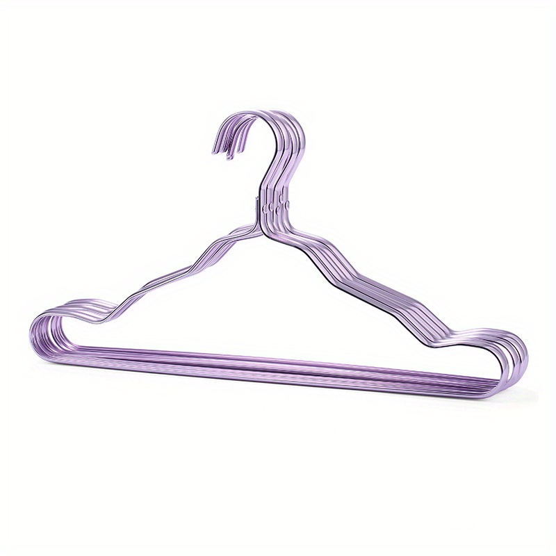 Space Aluminum Alloy Hanger Rust Proof Fade Proof Dual Use Non Trace