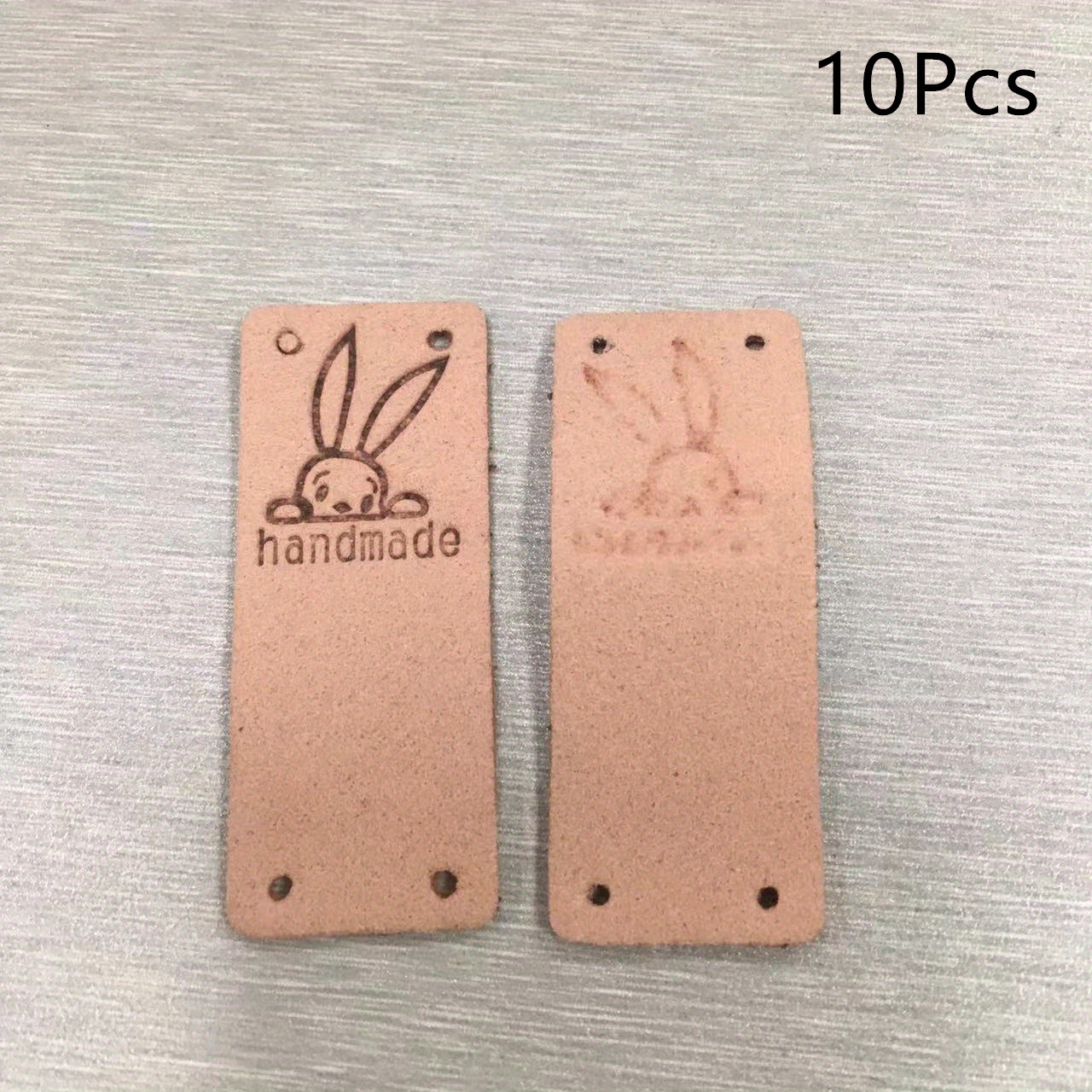 Handmade Label Cartoon Cute Rabbit Labels For Clothes Hand - Temu