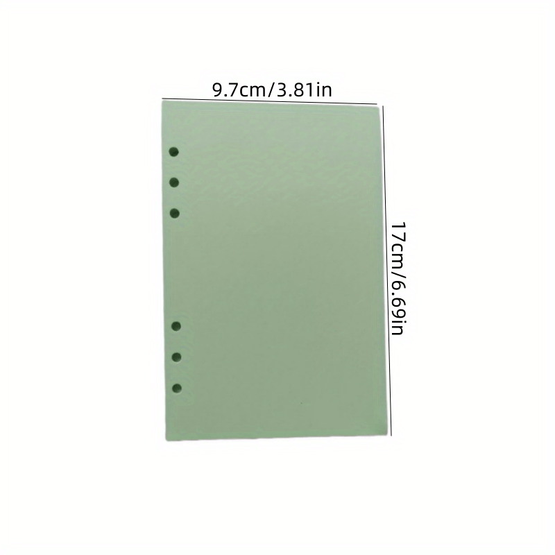 A5 Refill Paper A5 Planner Inserts A5 6 Ring Binder