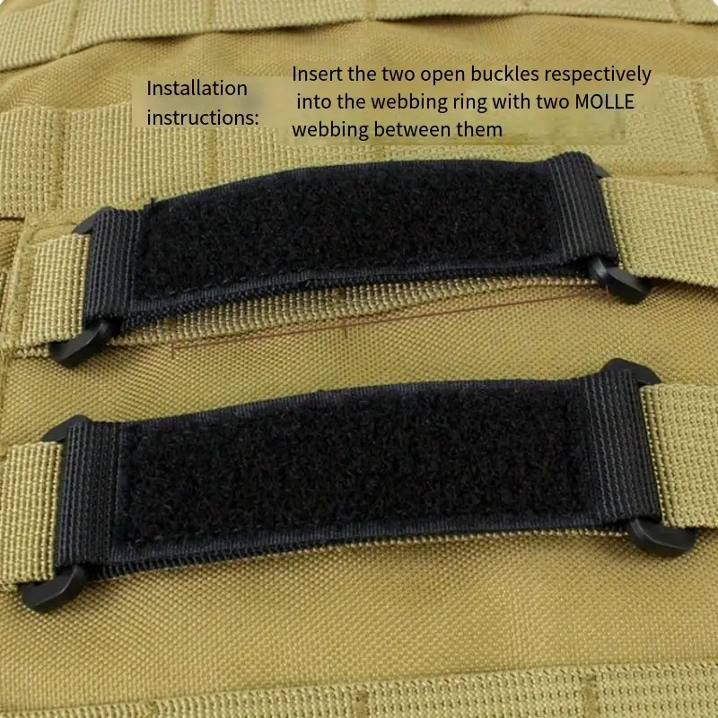 600d Hook And Loop Patches Display Board Molle Panel - Temu