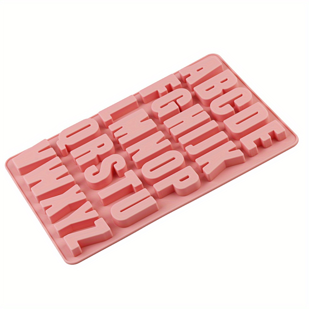 Large Alphabet Silicone Mold 26 Letters Crayon - Temu