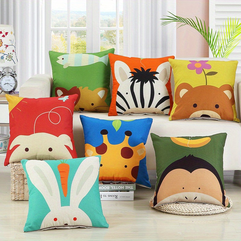 Cushion covers best sale animal designs