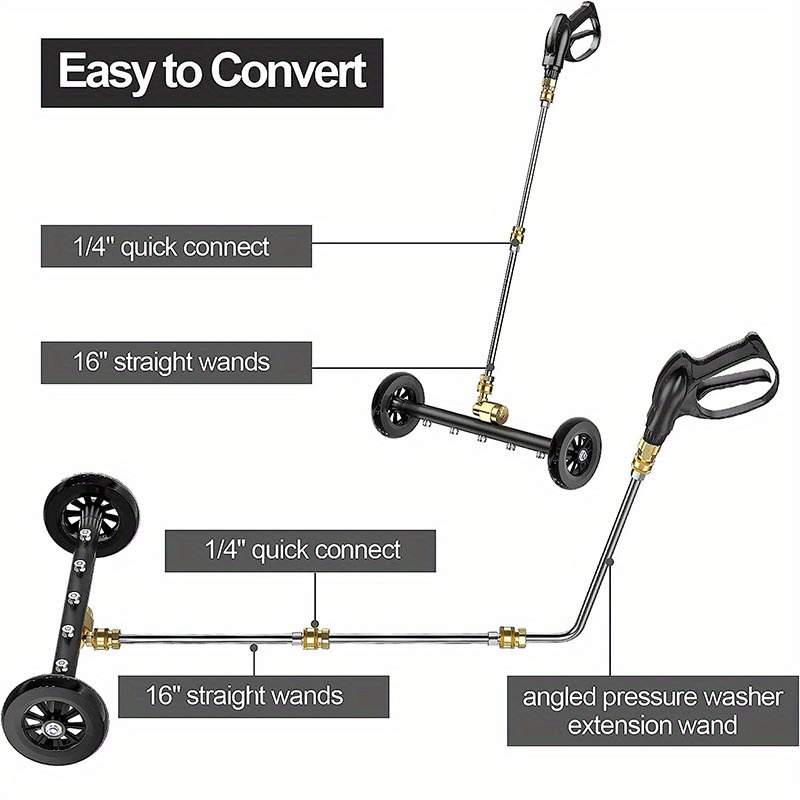 Dual function Undercarriage Cleaner Surface Cleaner Temu