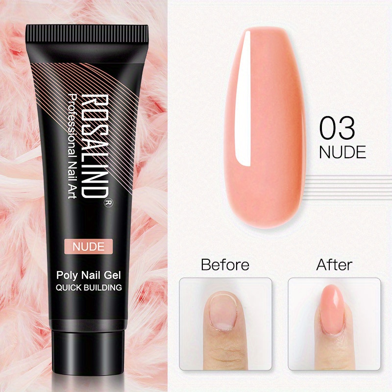 Poly Gel Nail Extension Gel 7 Colors Builder Nail Gel