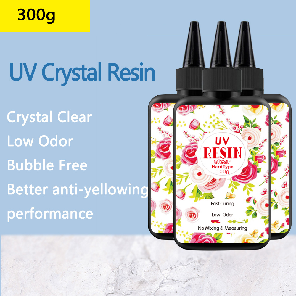 Upgraded Crystal Clear low Odor Uv Resin Kit Uv Resin With - Temu