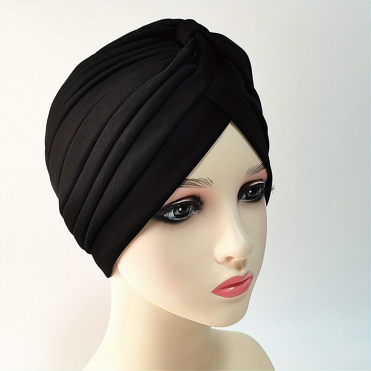 Cappello turbante elastico di colore solido per donne - Temu Italy