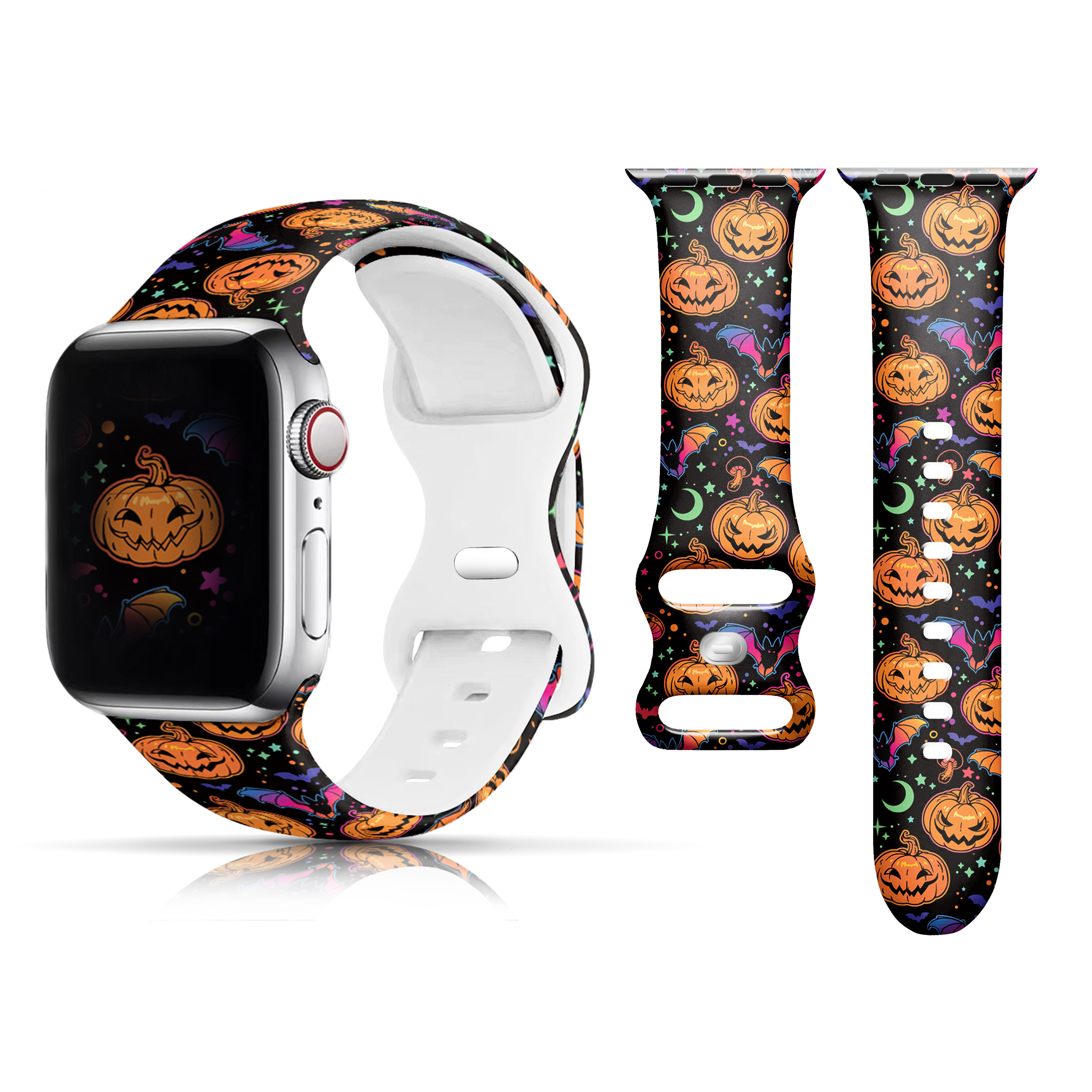 Halloween Watch Band-2 Gift For Easter Day, Christmas Halloween Deco/ Gift  For Girlfriend, Boyfriend, Friend Or Yourself - Temu South Korea