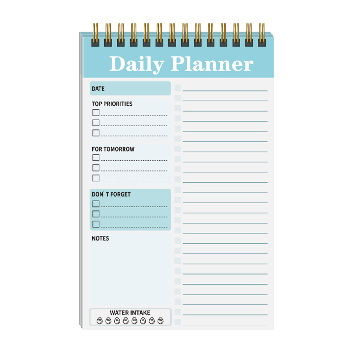 Ekatra Daily Planner Notepads - SCOOBOO - Ekatra