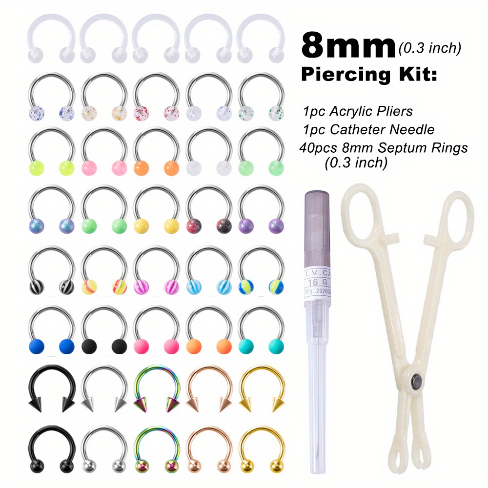 Cartilage hot sale piercing kit