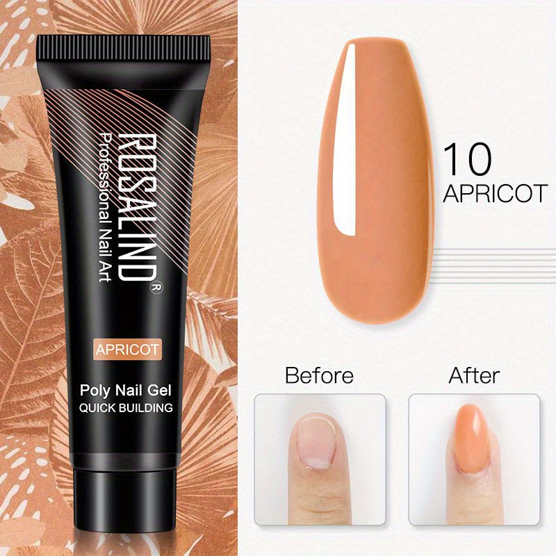 Poly Gel Nail Extension Gel 7 Colors Builder Nail Gel