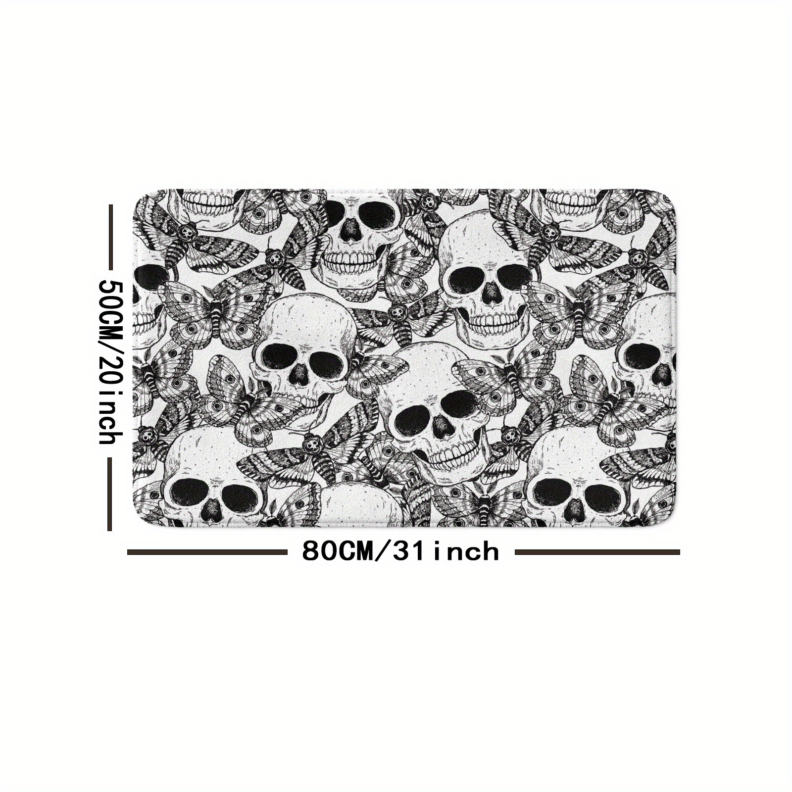 Skull Pattern Bath Rug, Soft Non-slip Absorbent Bath Mat, Halloween Bathroom  Mat, Machine Washable Shower Carpet For Home Bathroom, Bathroom  Accessories, Bathroom Decor, Halloween Decorations, Horror Clearance, Fall  Decor - Temu Germany