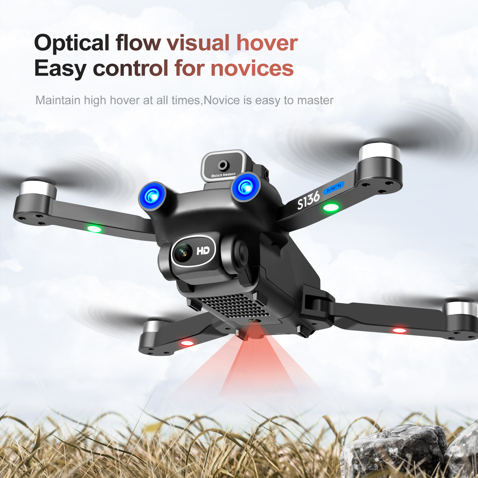 gps positioning drone with brushless motor headless mode intelligent obstacle avoidance optical flow positioning a key return ultra long range intelligent following strong wind resistance details 13