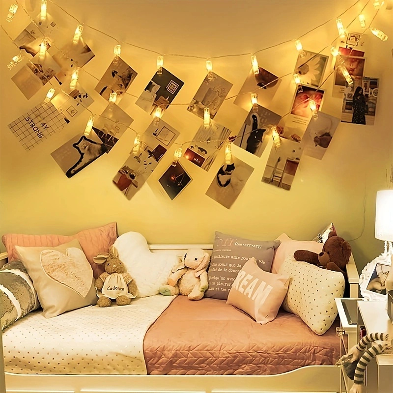 Sfera tiene rebajada la guirnalda de luces con pinzas para colgar fotos  imprescindible en los dormitorios de los teens