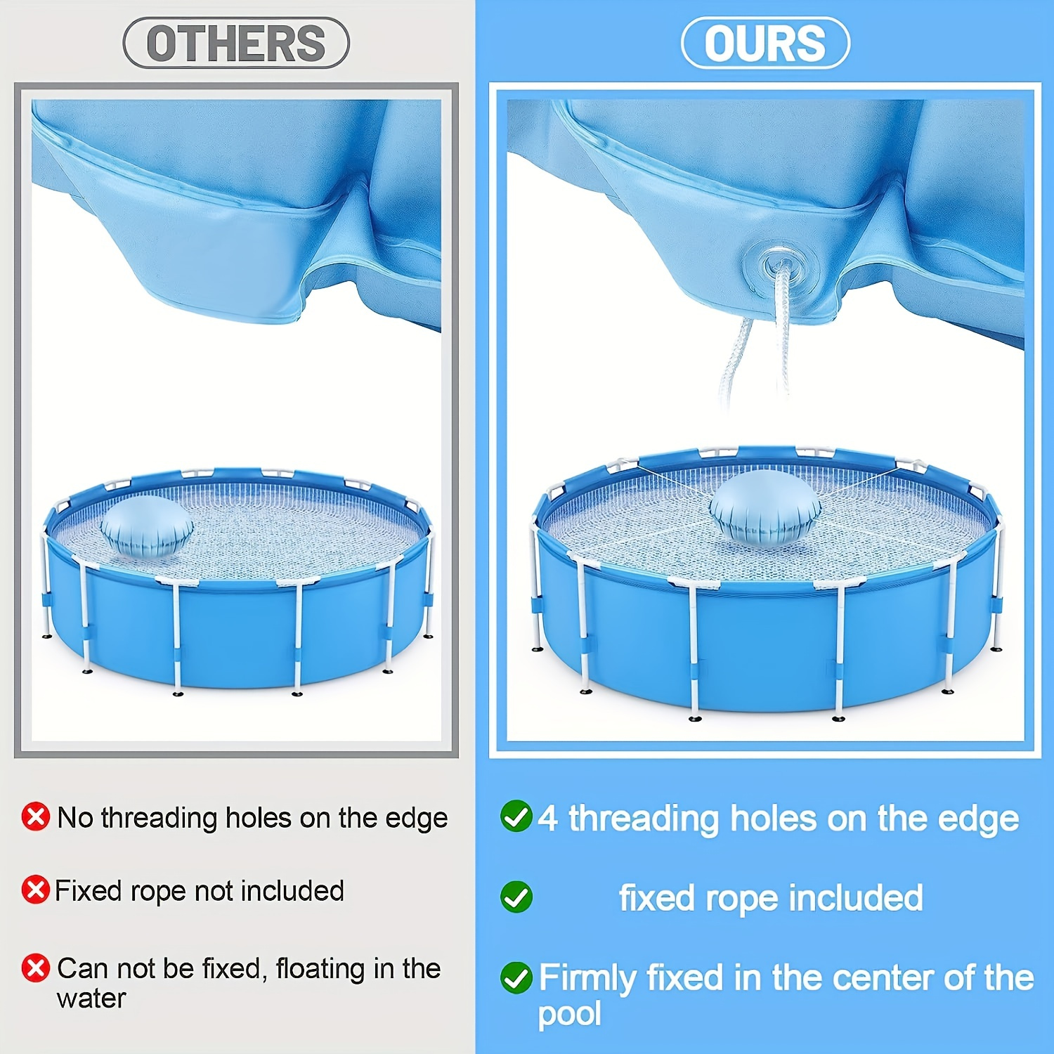 Pool Air Pillows Ground Pools Dia. Winter Pool Winterizing Temu