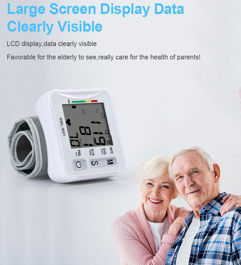 Arm Blood Pressure Monitor, Fda Certificate Medical Standard, For Elderly  Adults Kids Home, Lcd Display Digital, Adjustable Wristband 22cm- Portable Blood  Pressure Monitor (battery Not Included) - Temu