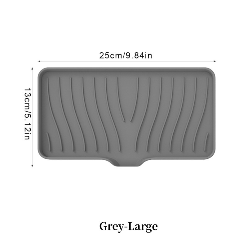 Silicone Drain Soap Dish Self Draining Soap Tray Anti-slip Storage Rack