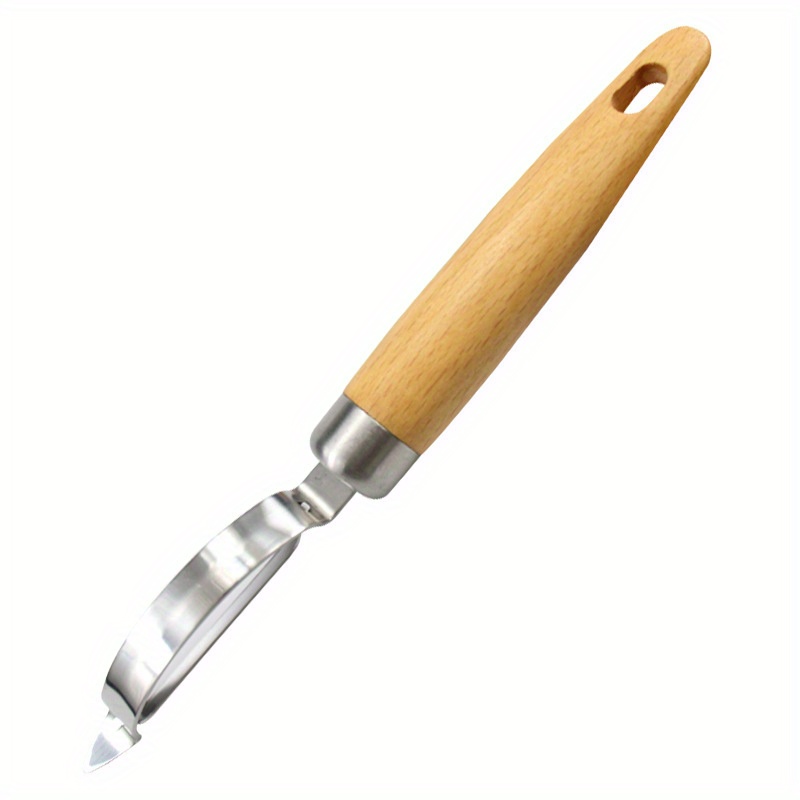 Stainless Steel Kitchen Utensils With Wooden Handle, Core Puller