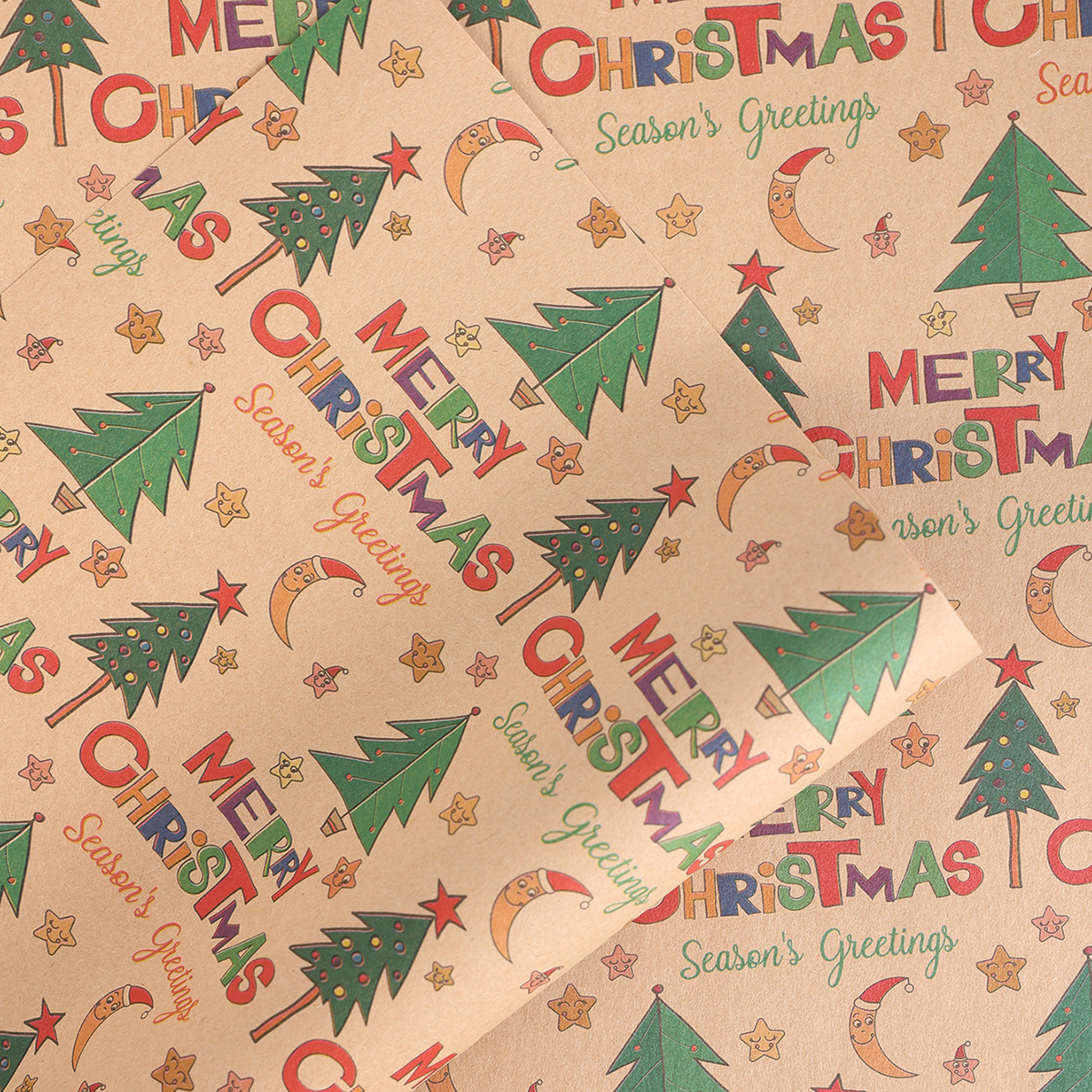 Vintage Wrapping Paper Christmas