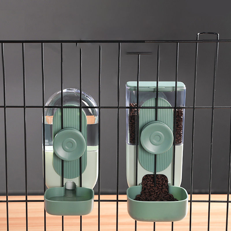 Hanging Pet Food Feeder Water Dispenser Gravity Automatic Temu