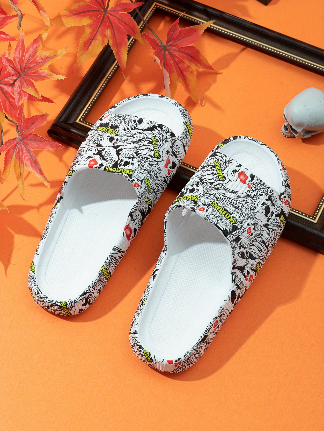 Men's Checkered Design Slides, Casual Non Slip Slippers, Open Toe Shoes For Indoor Outdoor Beach Shower, Spring And Summer main image 0