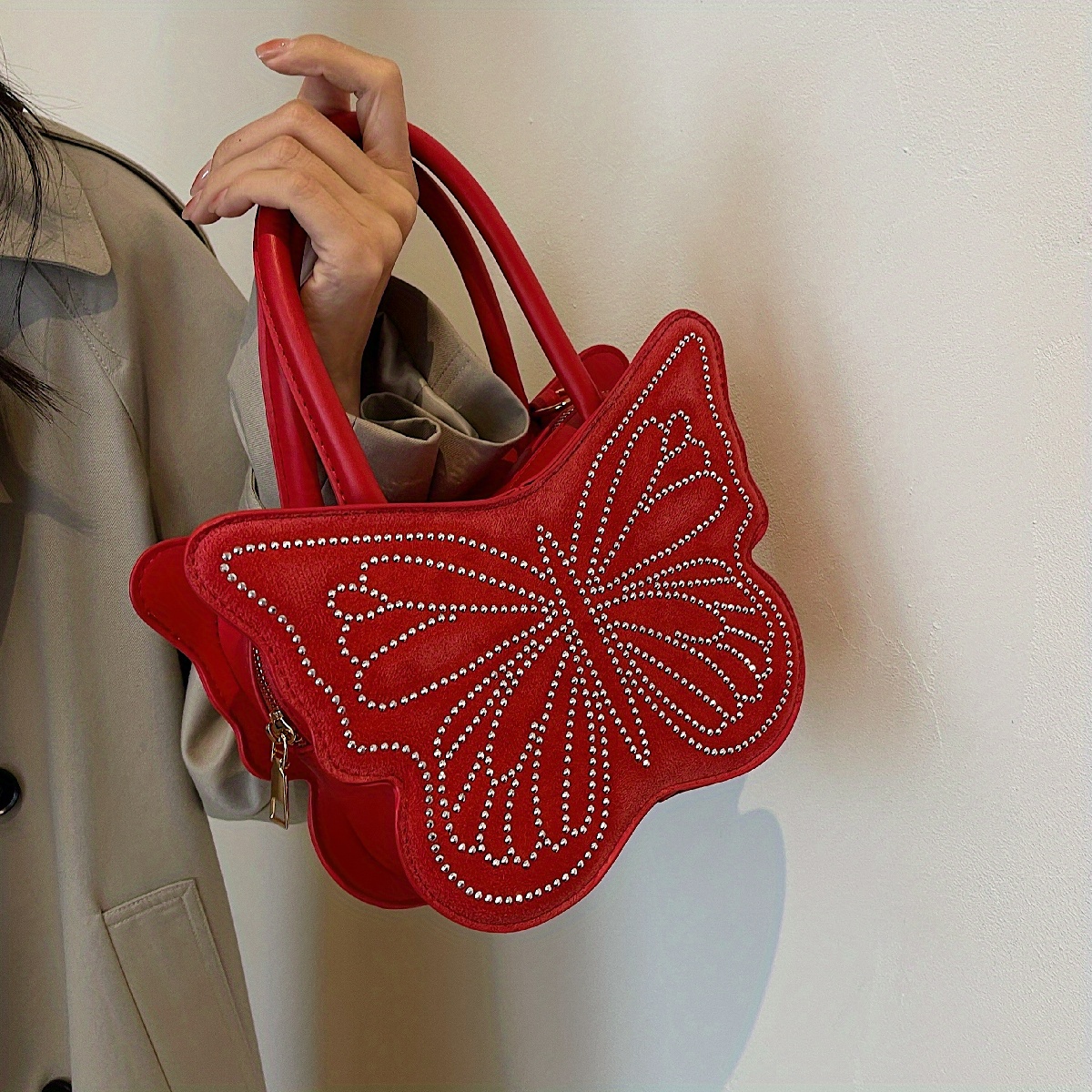 Mini Butterfly Design Chain Novelty Bag
