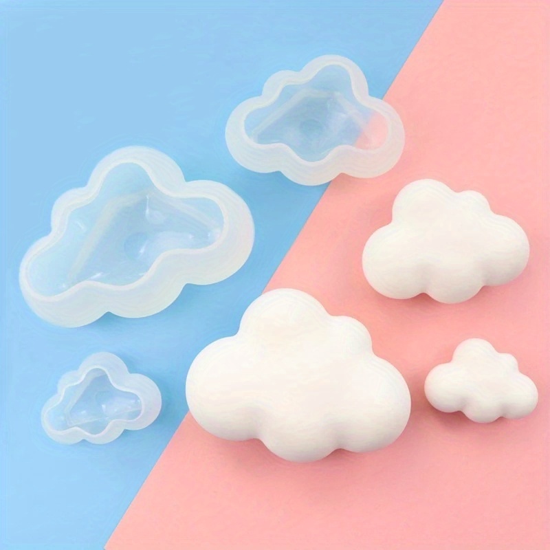 Cloud And Heart Chocolate Molds 3d Silicone Mold Candy Mold - Temu