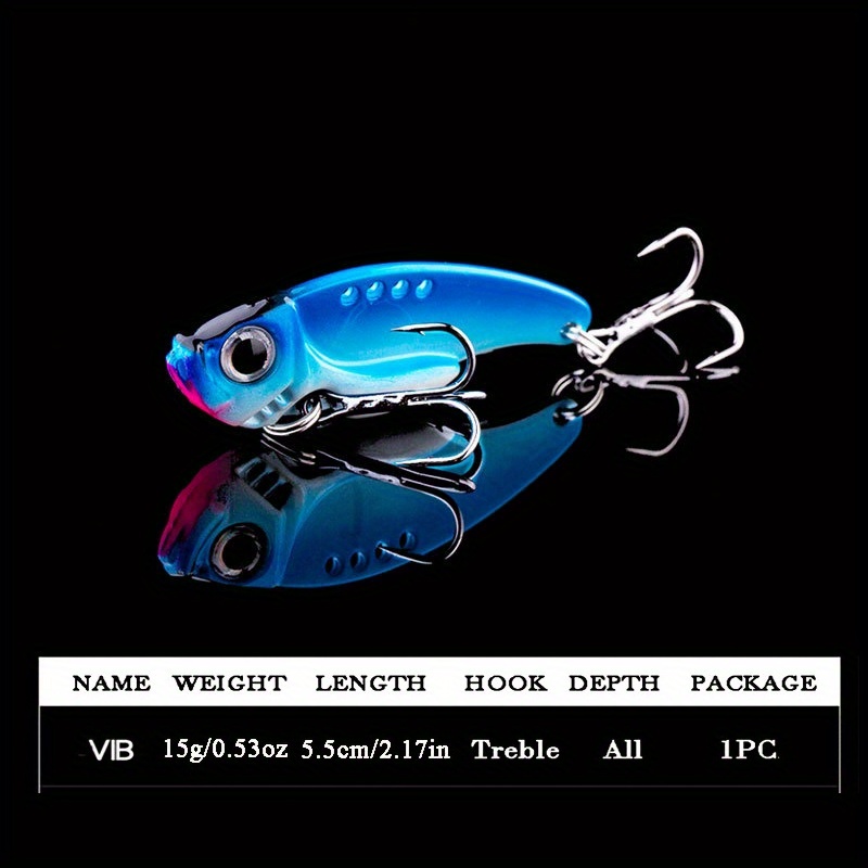 Metal Sequin Vib Lure Bait Simulation Bait Suitable Fishing - Temu