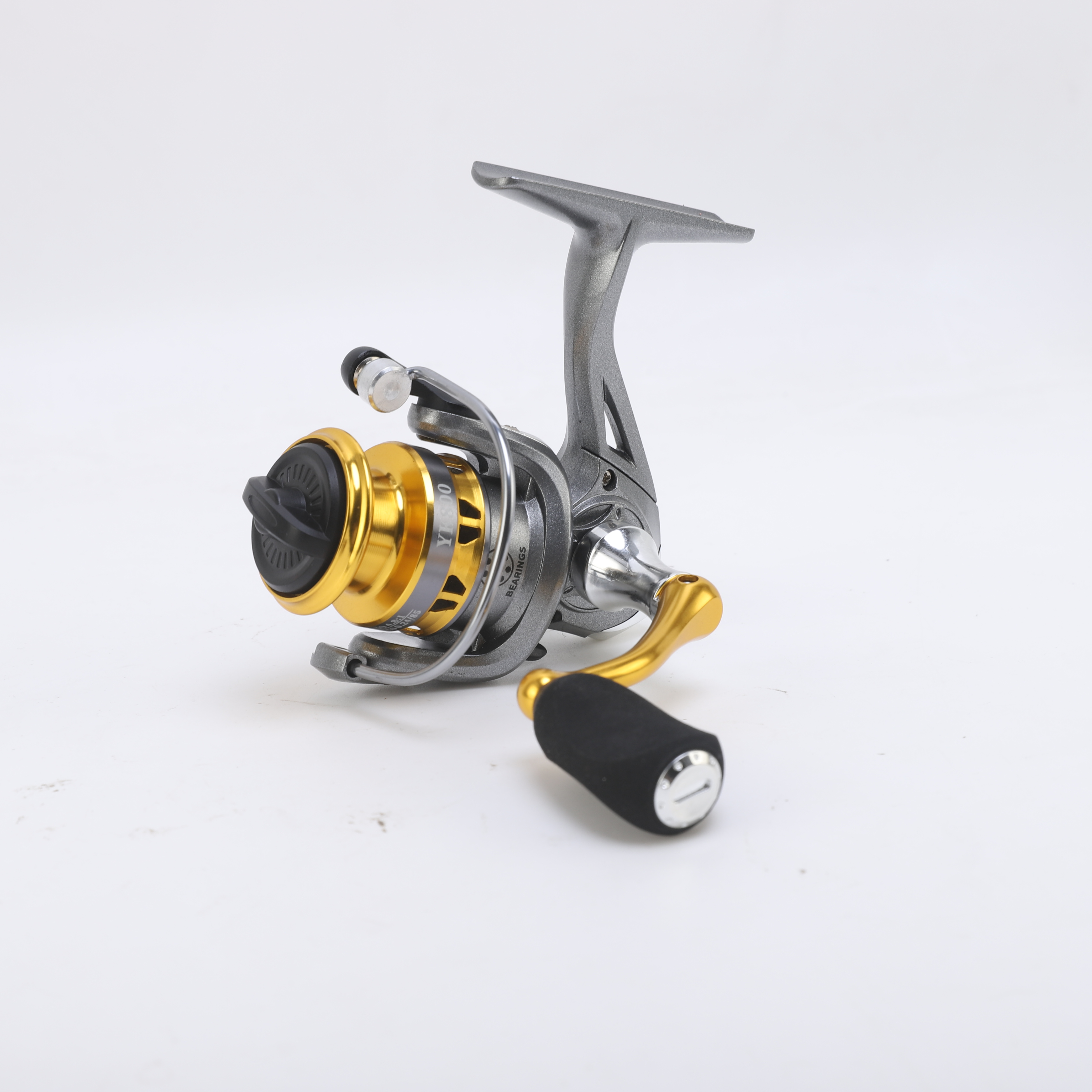 High-Performance All-Metal Spinning Fishing Reel with 14+1 BB, 5.2:1/4.7:1  Gear Ratio, Max Drag 15kg - Ideal for Saltwater Fishing, 1000-7000 Series