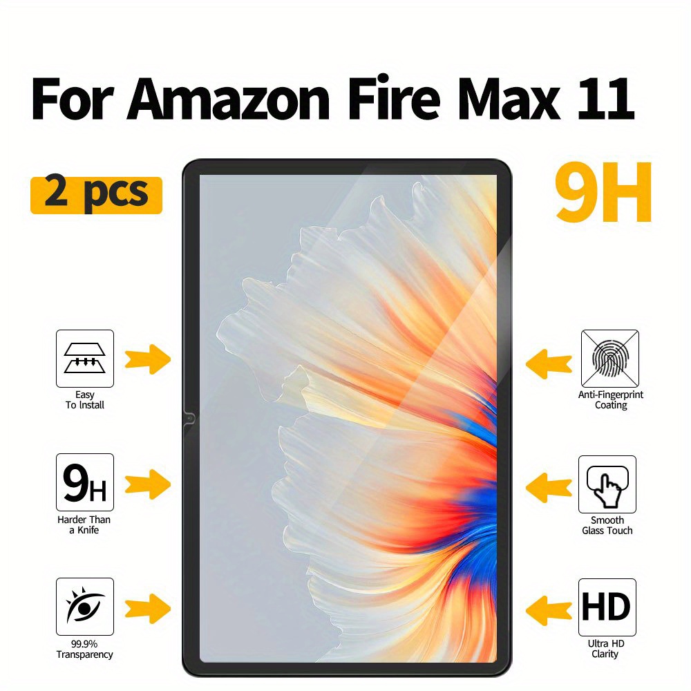 Screen Protector For  Fire Max Tablet Tempered Glass - Temu