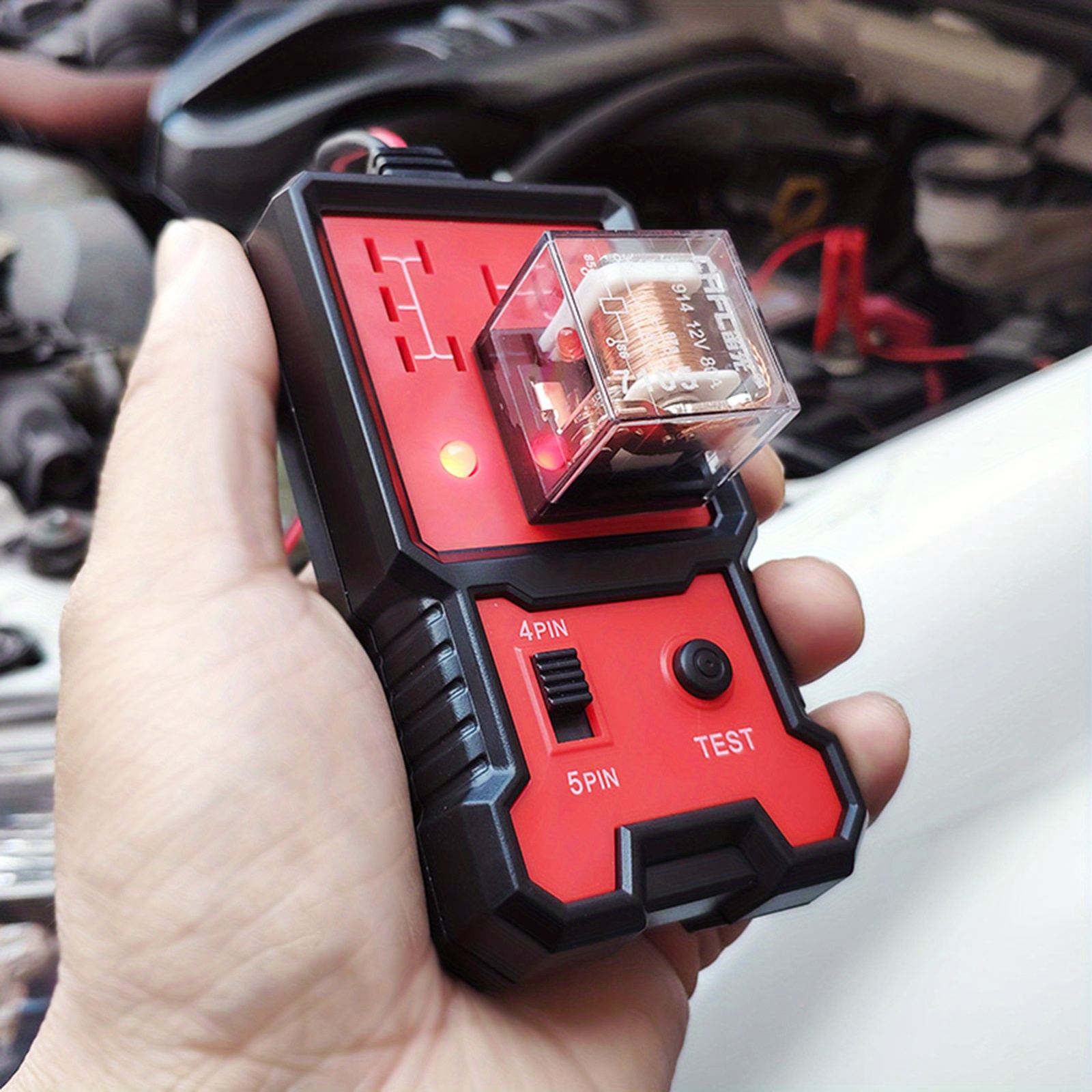 Auto Car Automotive Relay Tester 12v 4pin 5 Pin Clips Batterie, Magasinez  Maintenant Offres À Durée Limitée