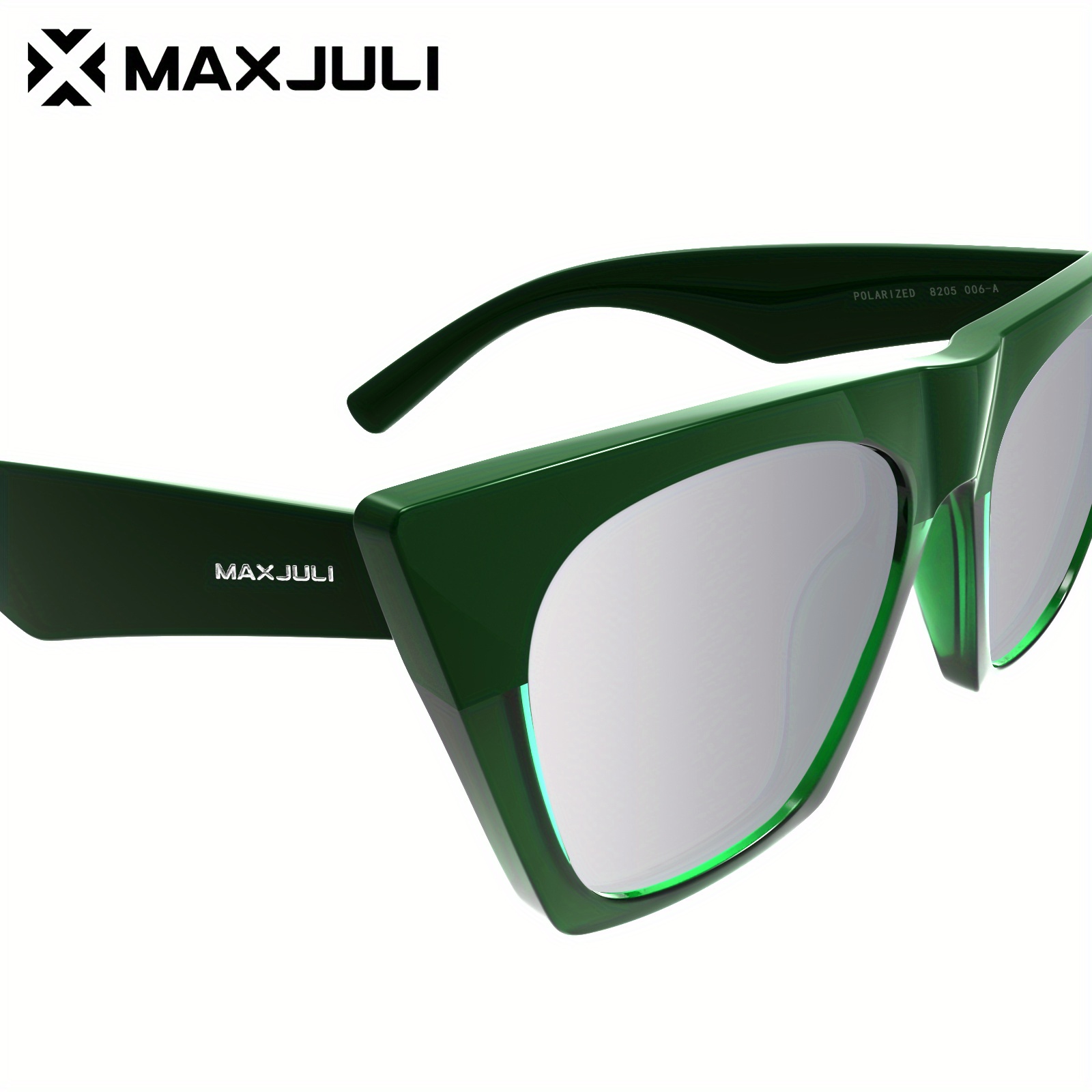 MAXJULI Polarized Sunglasses for Men with Big Wide Heads XXL Size Extra  Metal Glasses lentes de sol mujer para hombre 8813