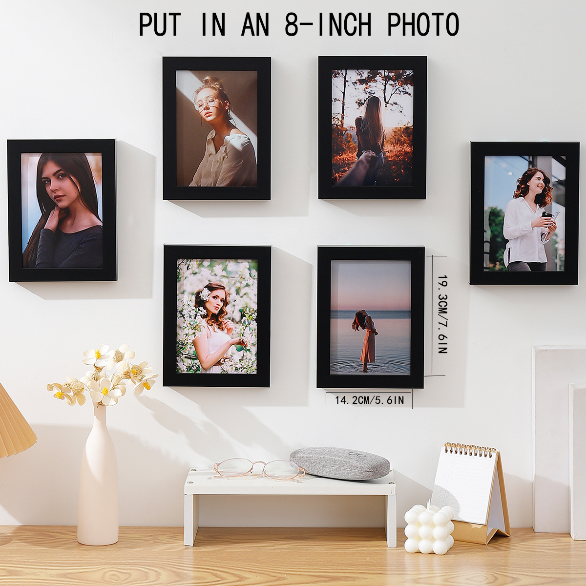 8x10 Floating Frames for Home or Office Decor 