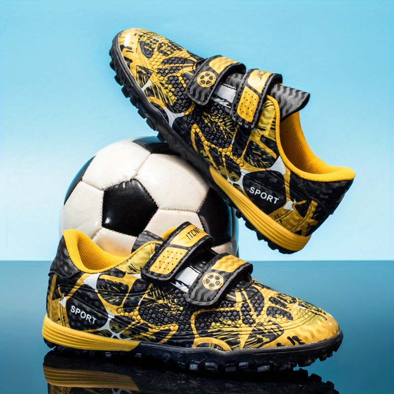 Buy T&B Soccer Shoes Cleats Kids Outdoor Sports Football Boots Low