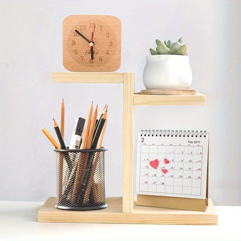 Desktop Shelf Wooden Shelf Small Flower Shelf Suitable Temu