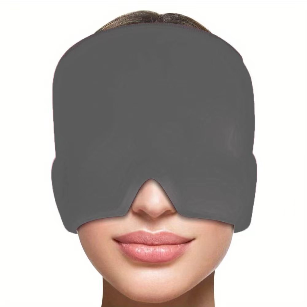 Bonnet Anti Migraine - Chaud Et Froid - Masque Migraine - Bien Être,  Réutilisable Homme Femme - Maux De Tête - Anti Stress [I1040]