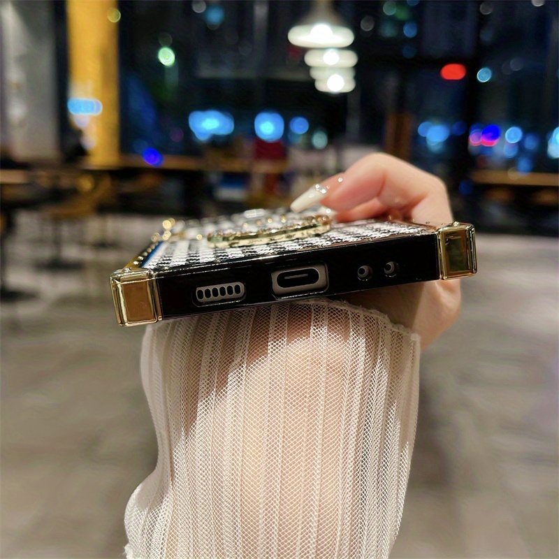 Glam Up Your Galaxy Z Flip 3/4 With This Luxurious Shinning Plated Phone  Case! - Temu Belgium