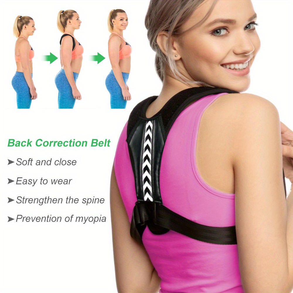 Posture Corrector For Women And Men, Breathable Back Brace For Posture 