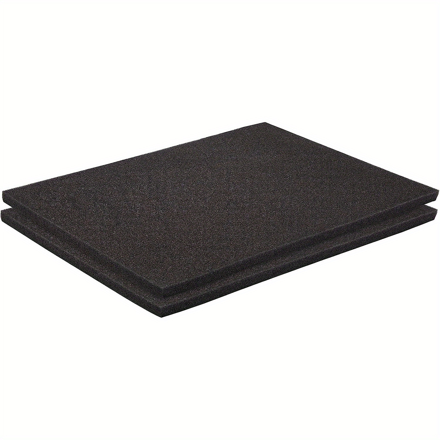 RUDFUZ 6 piezas de espuma de polietileno de espuma de poliuretano cortables  almohadillas protectoras para caja de herramientas de embalaje, insertos de  espuma negra para estuches, caja de : : Bricolaje y
