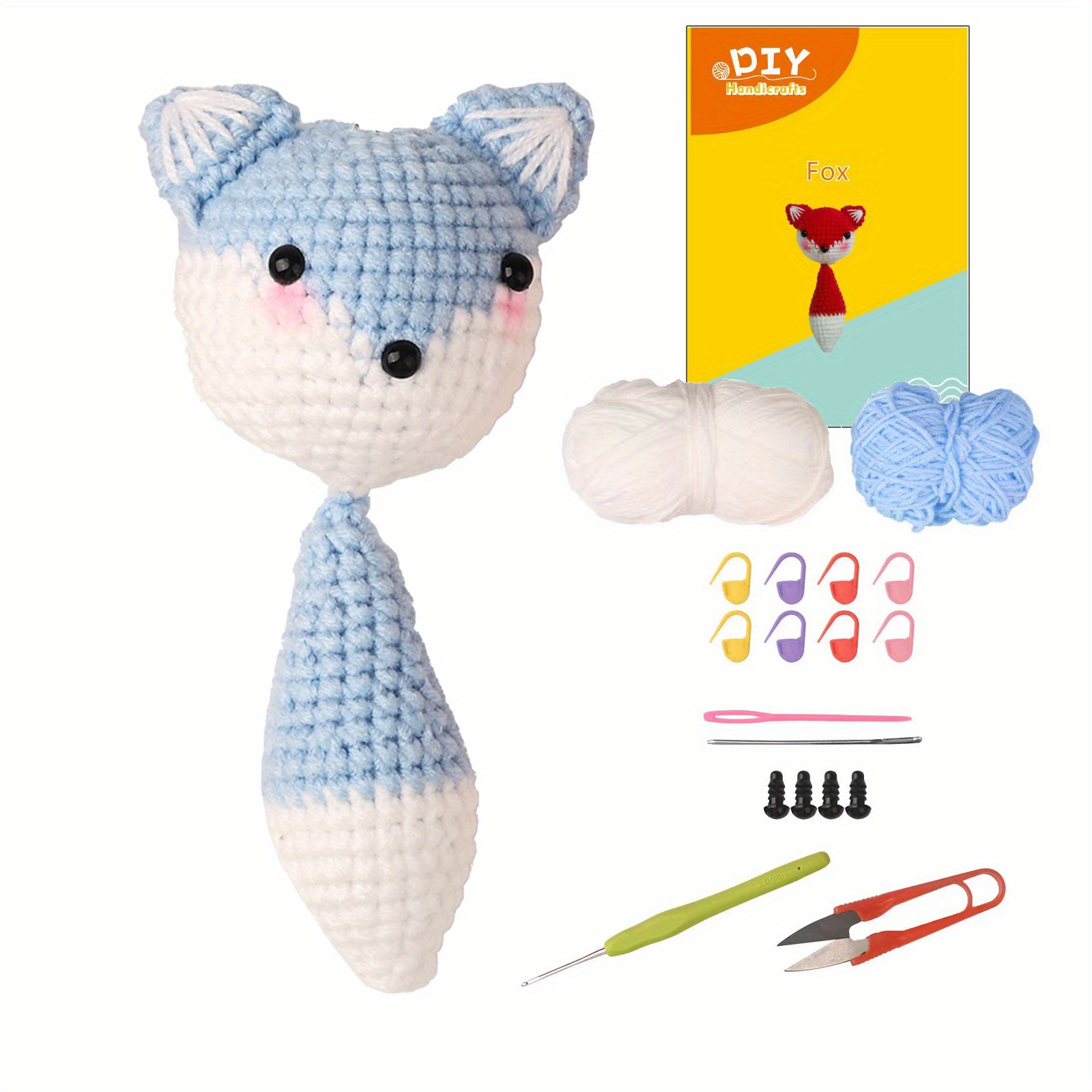 Beginner Crochet Kit For Adults Complete Crochet Starter Kit - Temu