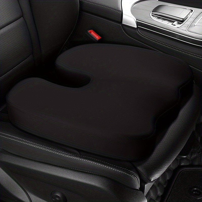 Car Seat Wedge Cushion Memory Foam Seat Cushion for Car Driving Office  Chairs