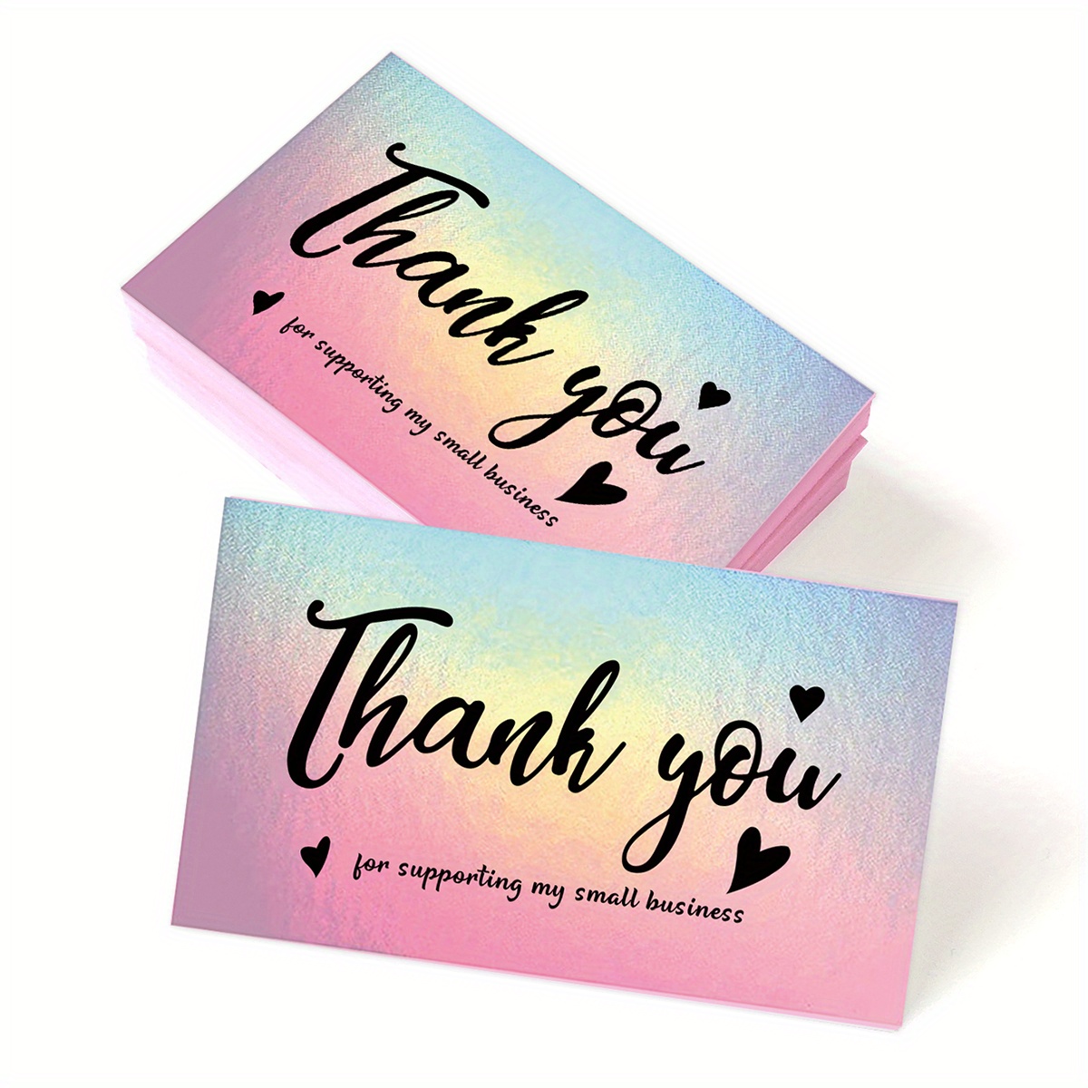 Thank You Cards Thank You Cards Small Business Essentials - Temu Italy