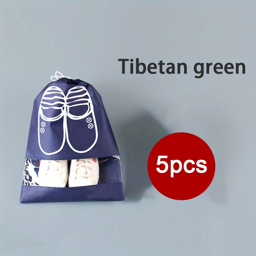 Non-woven Travel Portable Shoe Storage Bags - Temu