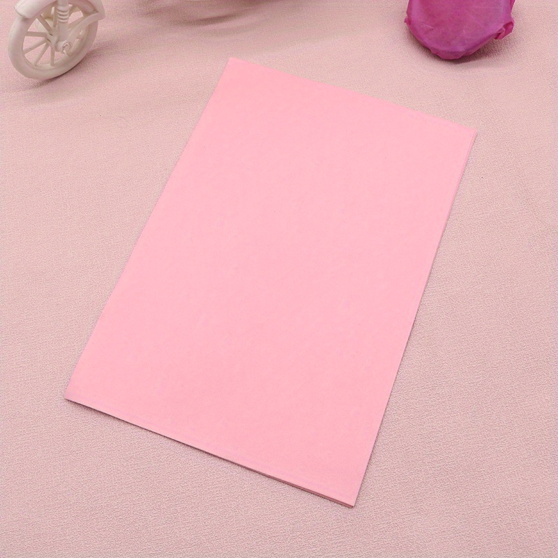 LoyGkgas New 100 Sheets Liner Tissue Paper Wrapping Shoes Clothes Gift  Packaging (Pink)