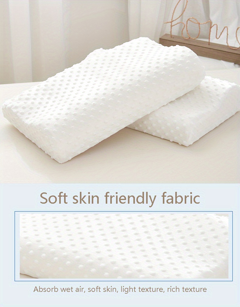   and   with this 1pc cervical memory foam   for dorms students and   sleepers details 4