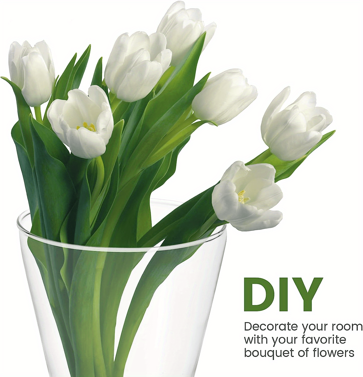 Clear Glass Vase Circular Cone Wall Hanging Vase Flower Vase Temu