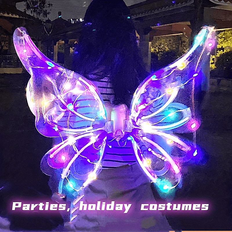 Girls Butterfly Wings Wedding Elf Wings Electrical Fairy