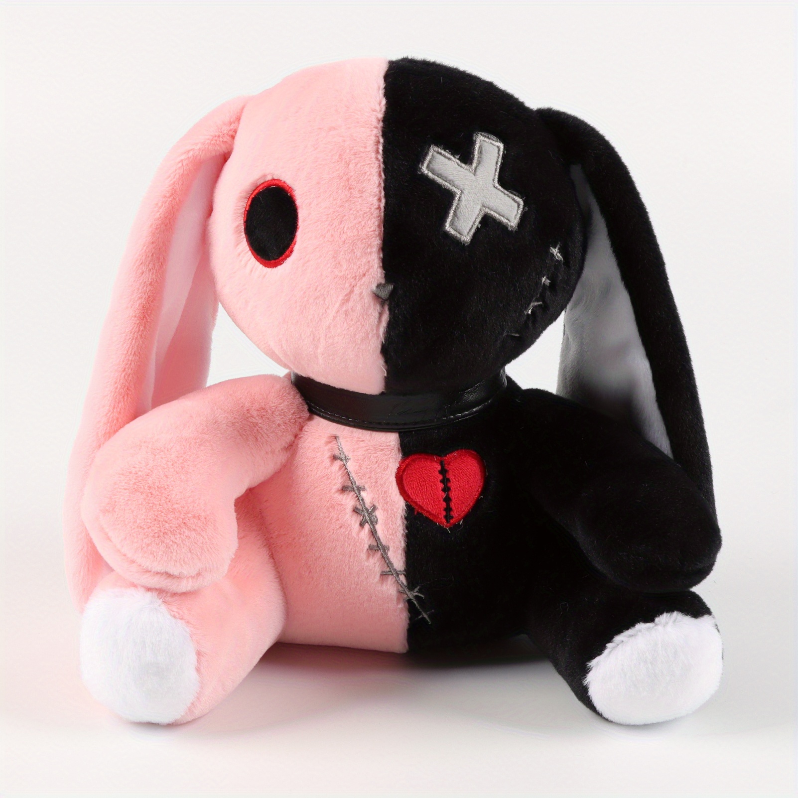 Creepy Goth Bunny Plush Crazy Rabbit Plushie Toys Spooky Gothic Bunny  Stuffed Animal Cute Horror Dreadful Bunny Doll For Halloween Easter  Christmas Valentines Birthday Gift 9 8in, Free Shipping, Free Returns