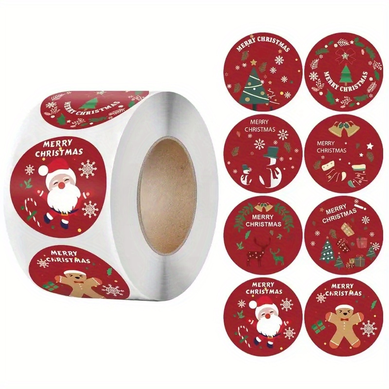 christmas stickers perfect diy gift wrapping baking - Temu