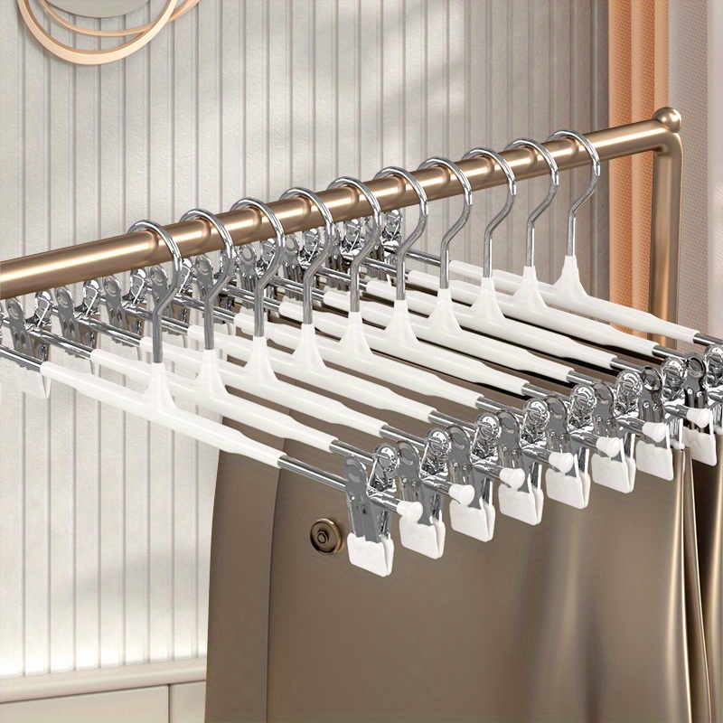 Non-Slip 50 Pack Coat Hanger Adult Clothes Trouser Hanging Space Saver